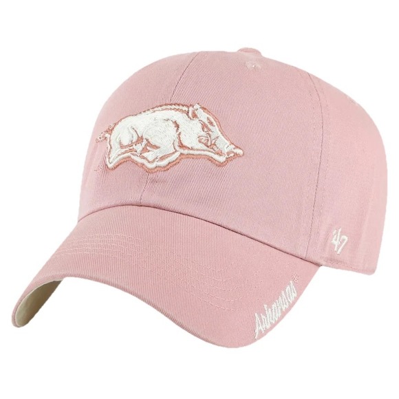 Ladies Razorback Hat Accessories | Arkansas Razorbacks 47 Womens Dusty Miata Clean Up ...